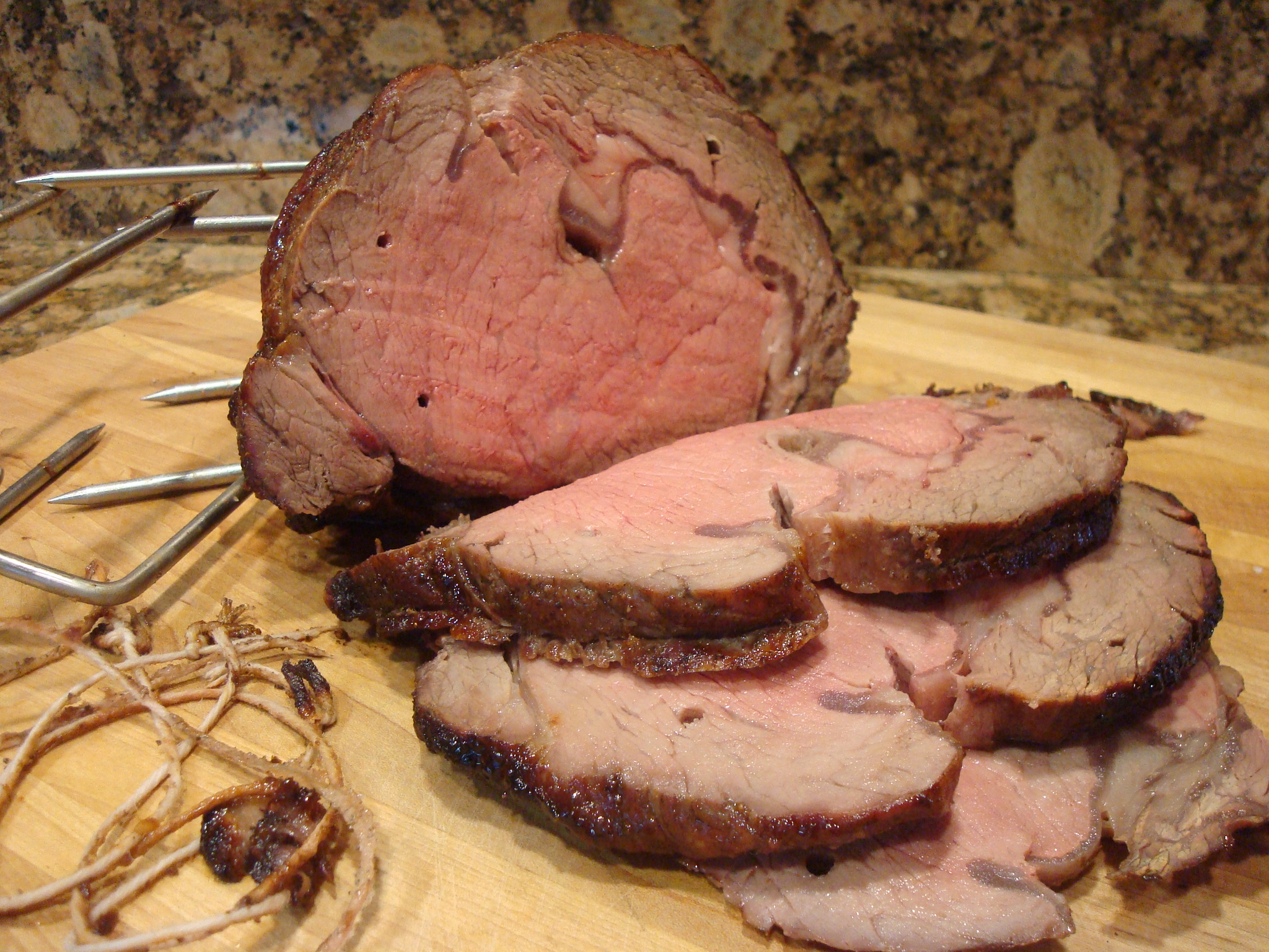 Rib Roast sliced