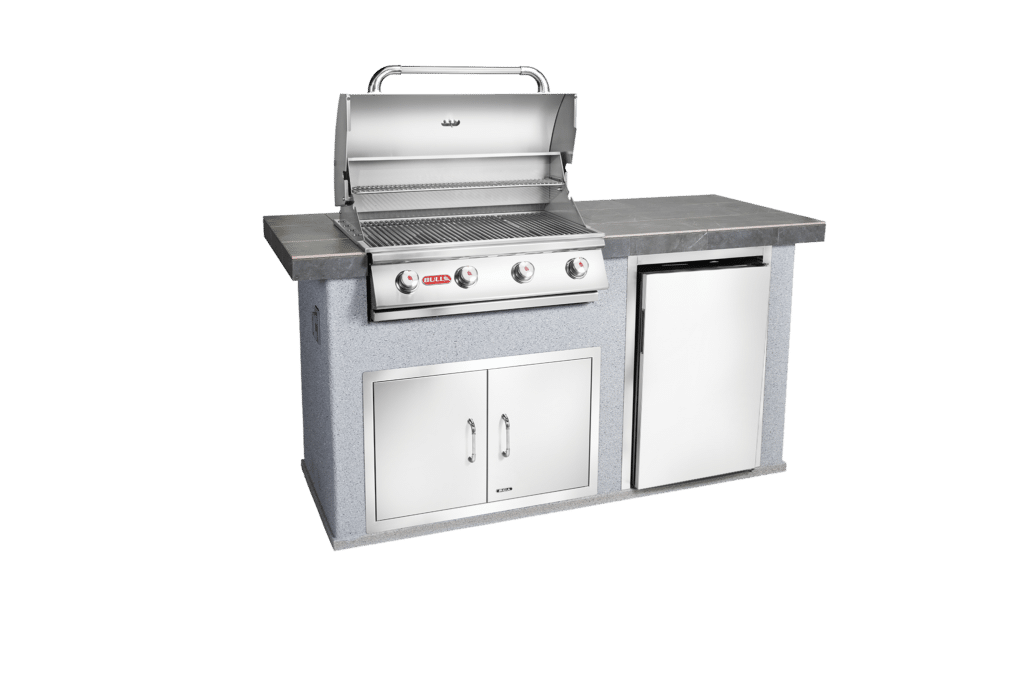 L-Shaped Outdoor Kitchens and Grill Islands - Customizable