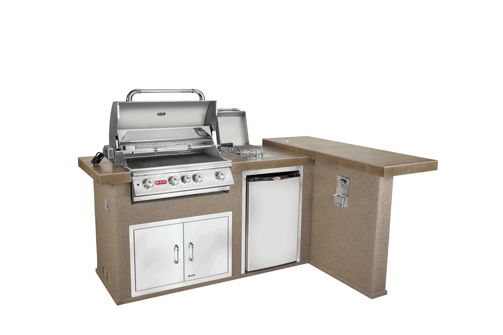 Luxury Q Outdoor Island Kitchen | Bull BBQ Official Website