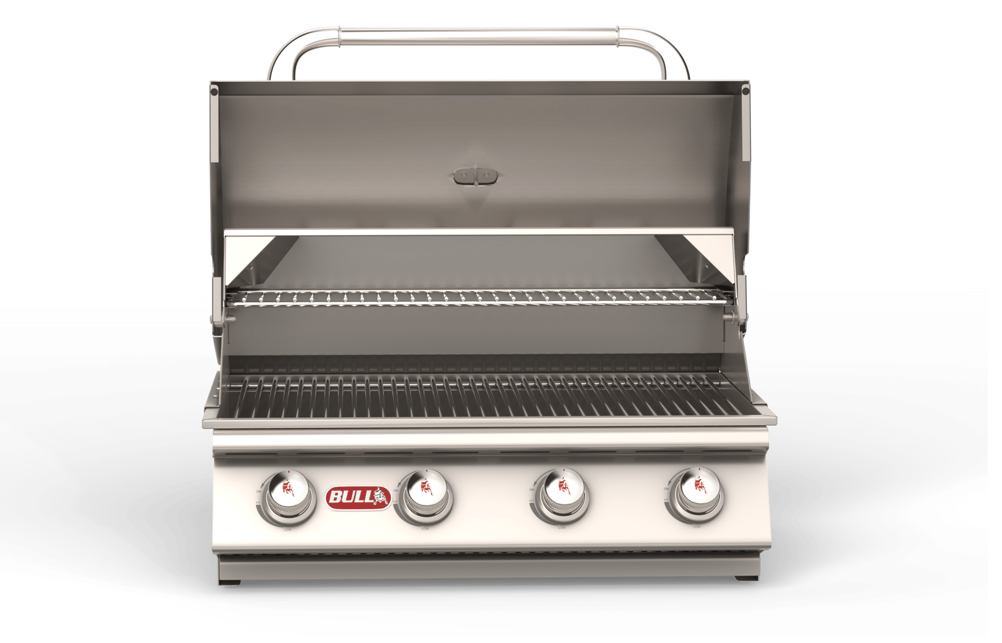 Outlaw Stainless Steel 4 Burner Gas Grill Head Bull BBQ