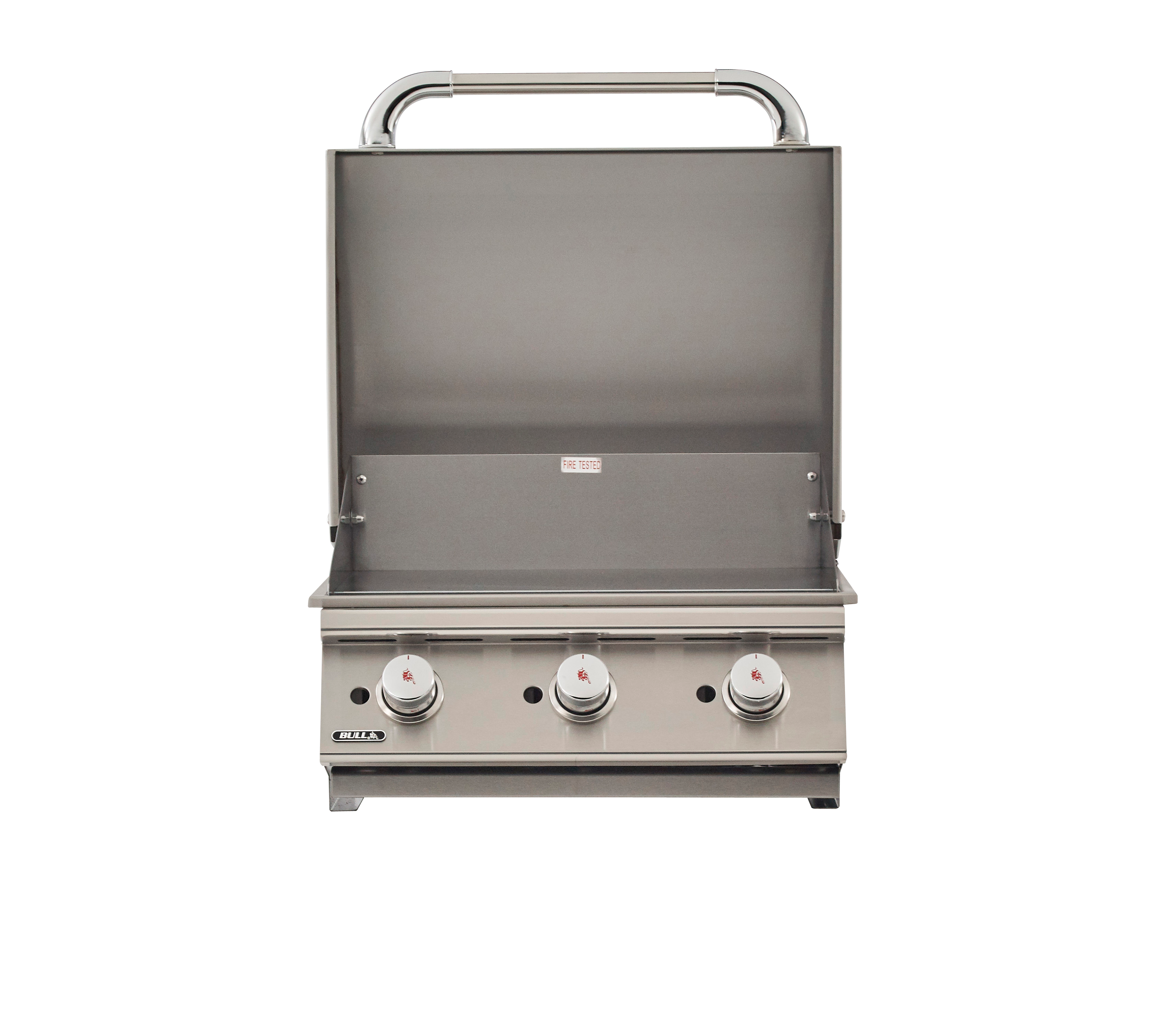 NATURAL GAS Bull Outdoor Products 24” Commercial Style built in Griddle 