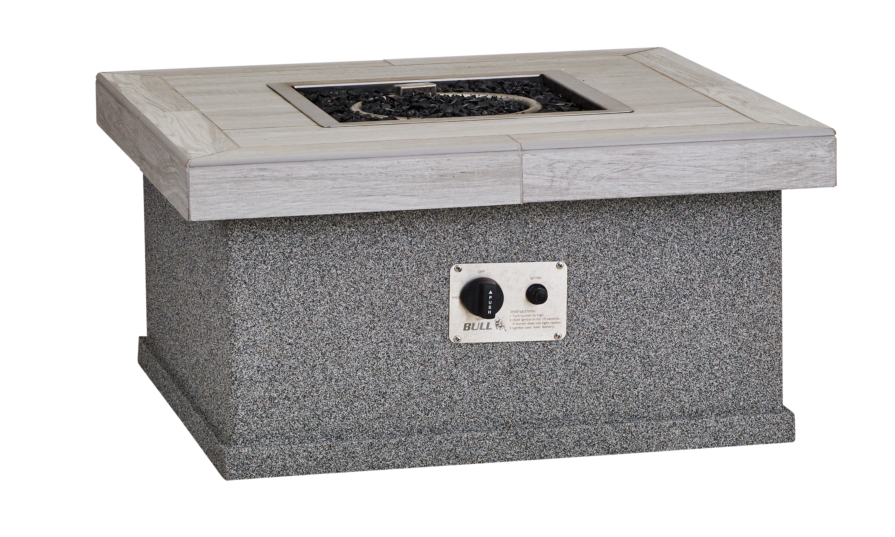 Low Profile Square Fire Pit *DISCONTINUED*