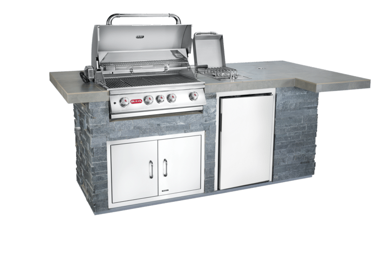 L-Shaped Outdoor Kitchens and Grill Islands - Customizable