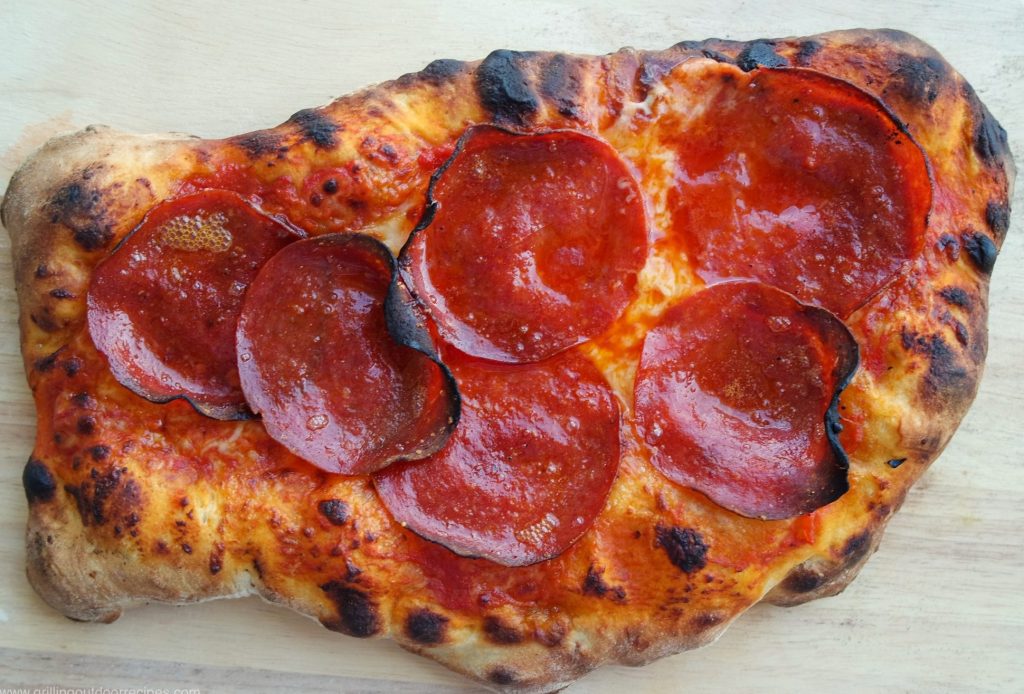 fire grilled pizza