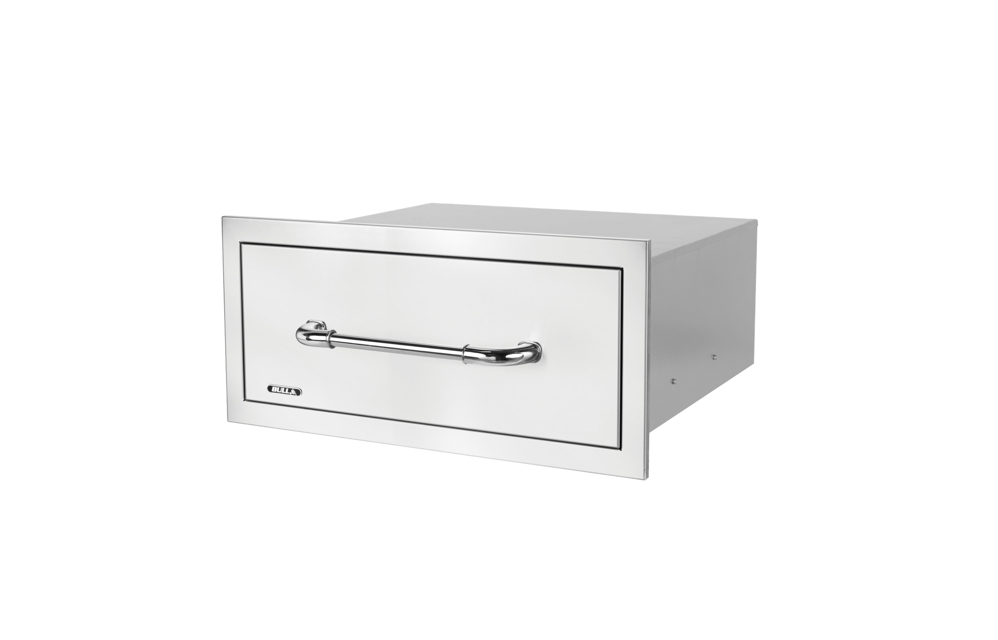 Stainless still warming drawer