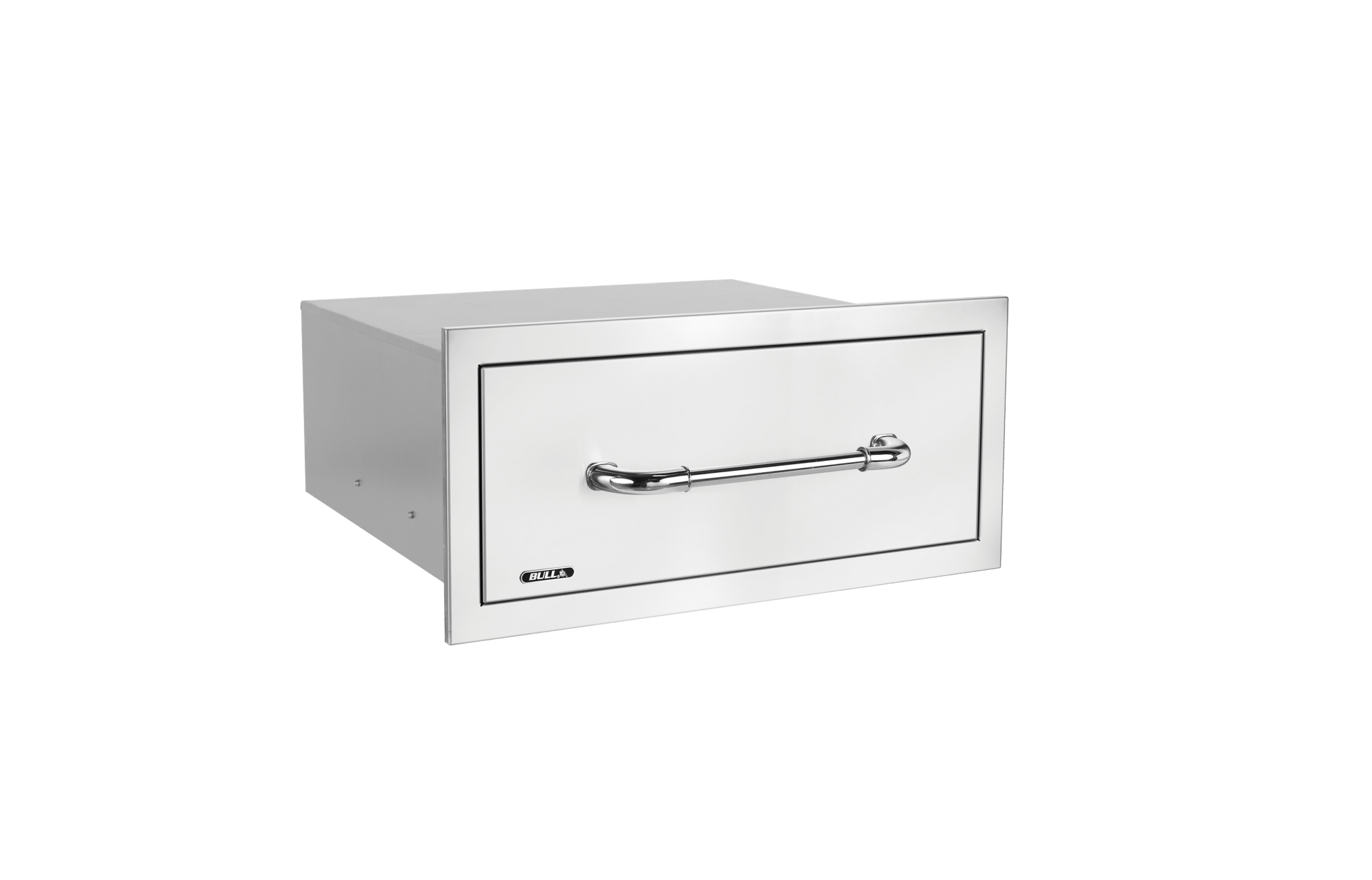 Stainless still warming drawer