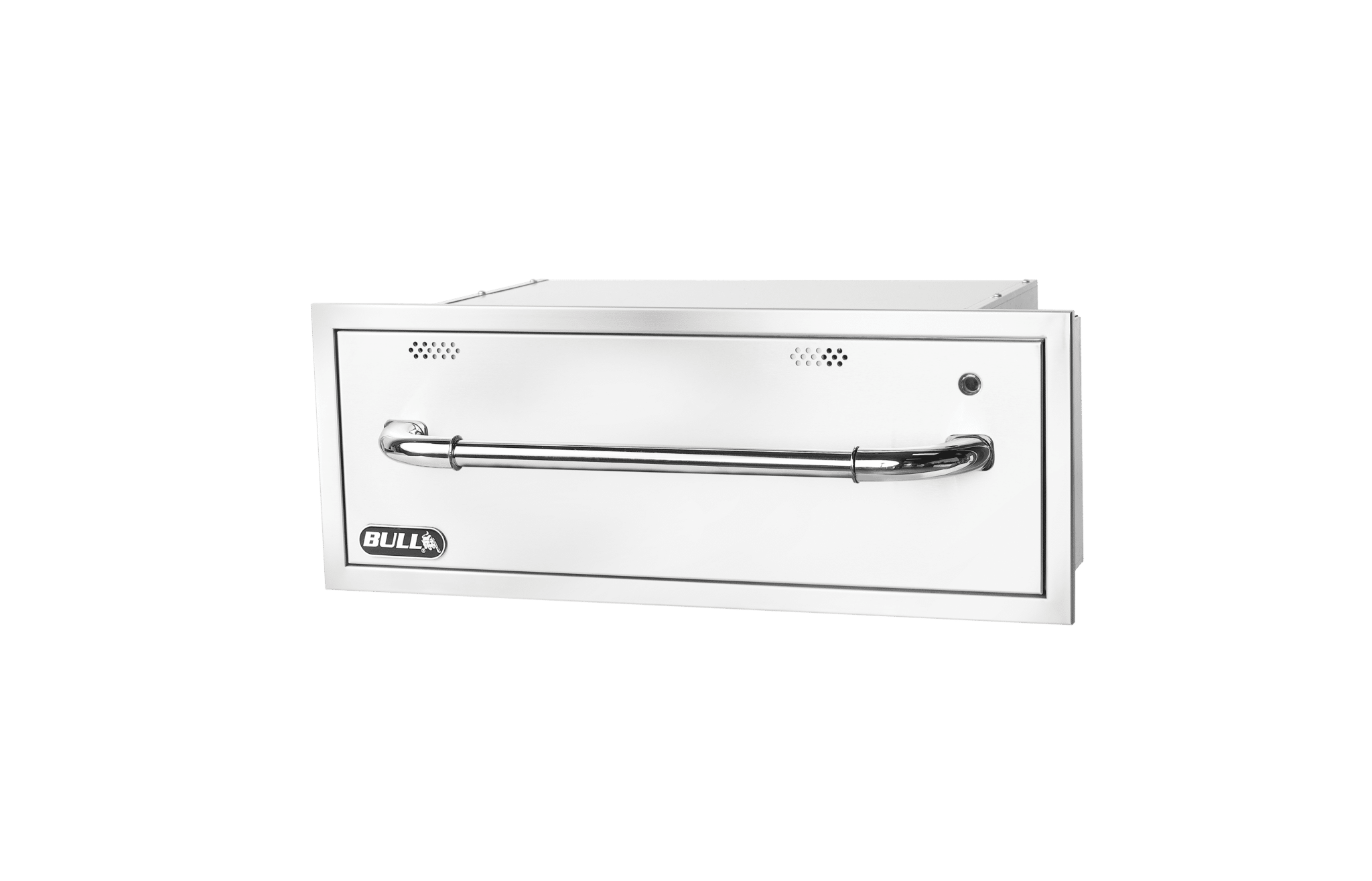 Stainless still warming drawer