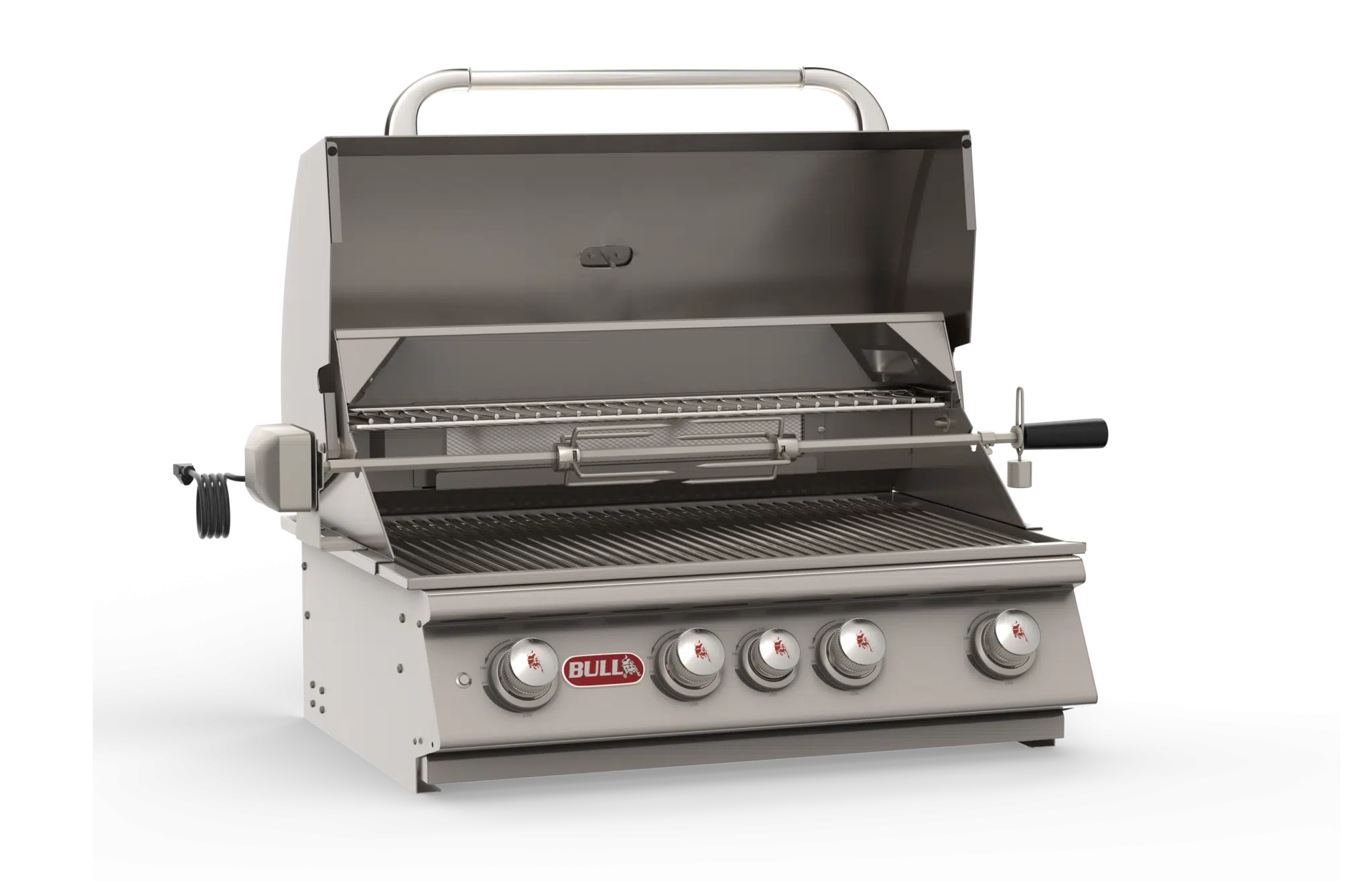 Angus Grill Front Right View - Opened