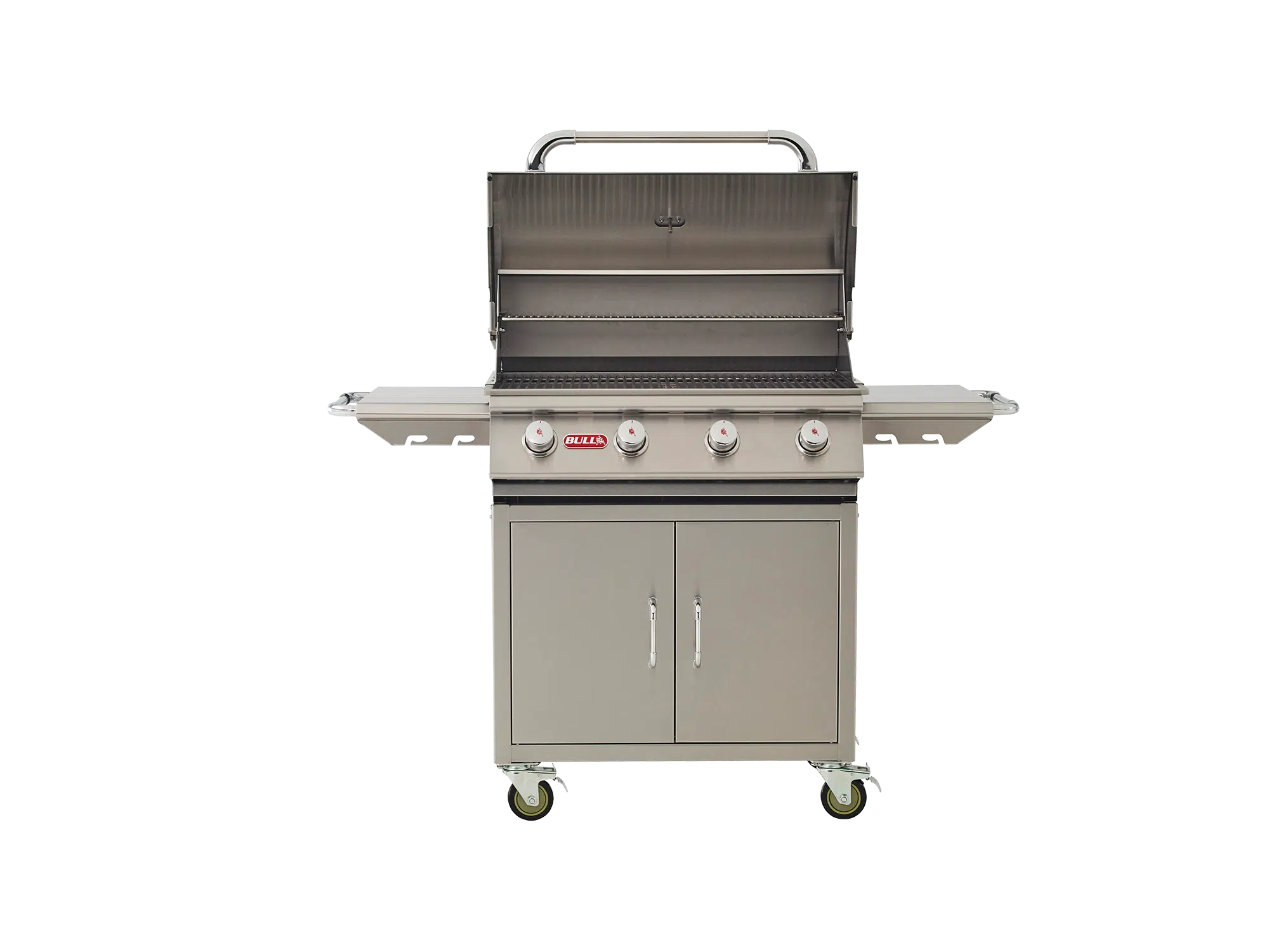 Outlaw Cart – Stainless Steel Center View Open