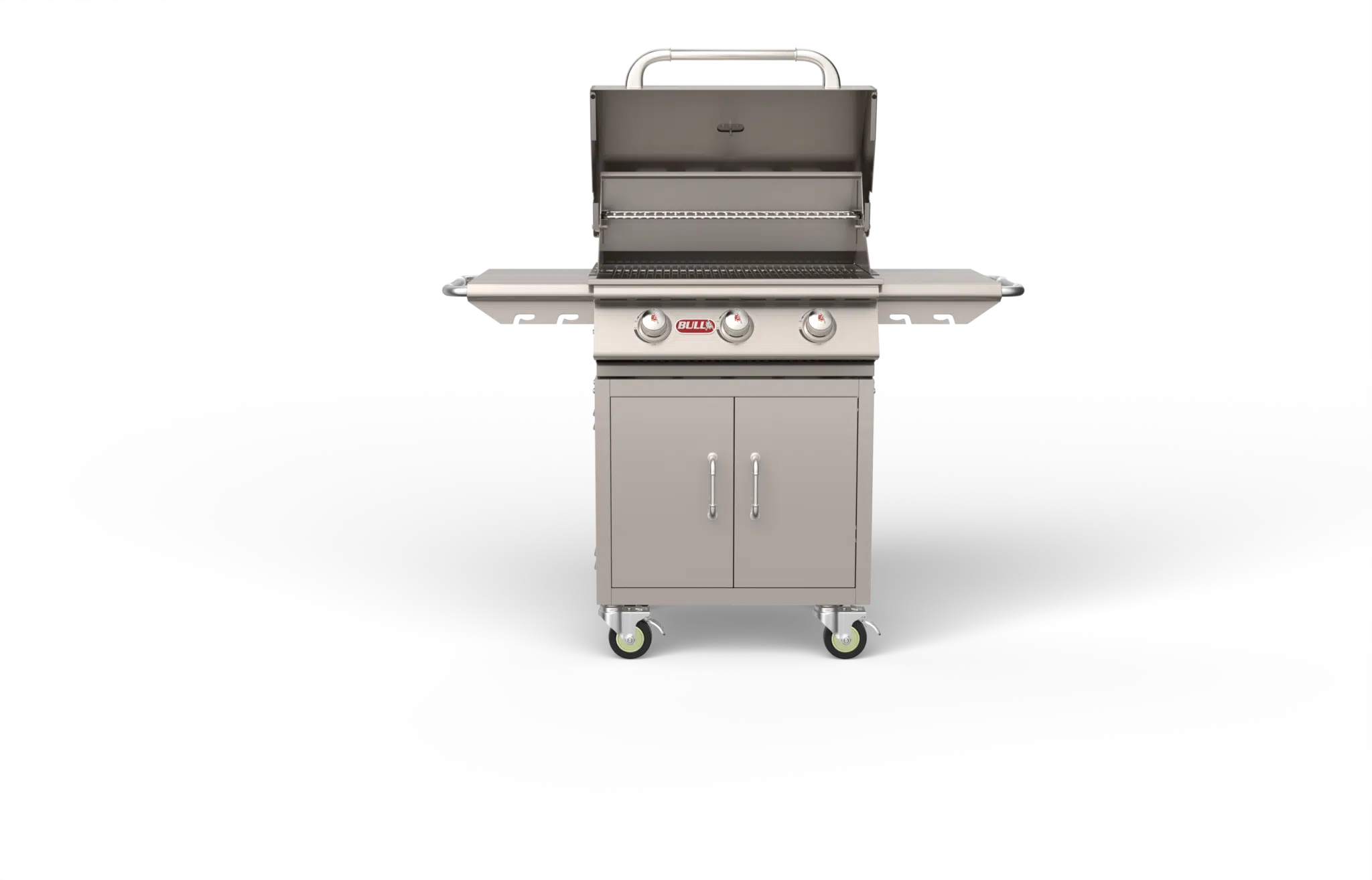 Steer Cart – Stainless Steel Center Open