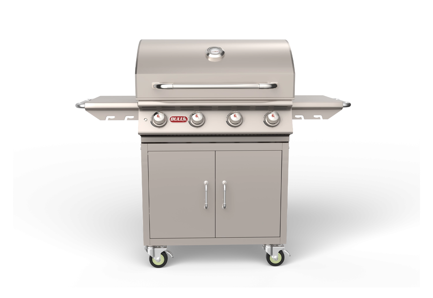 Lonestar Cart – 4 Burner Stainless Steel Gas Barbecue