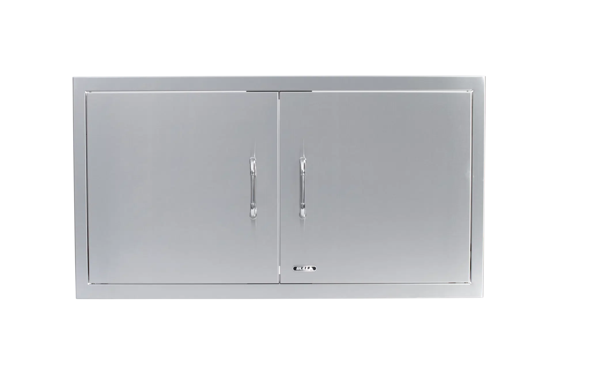 38″ Stainless Steel Double Door with Reveal Center View
