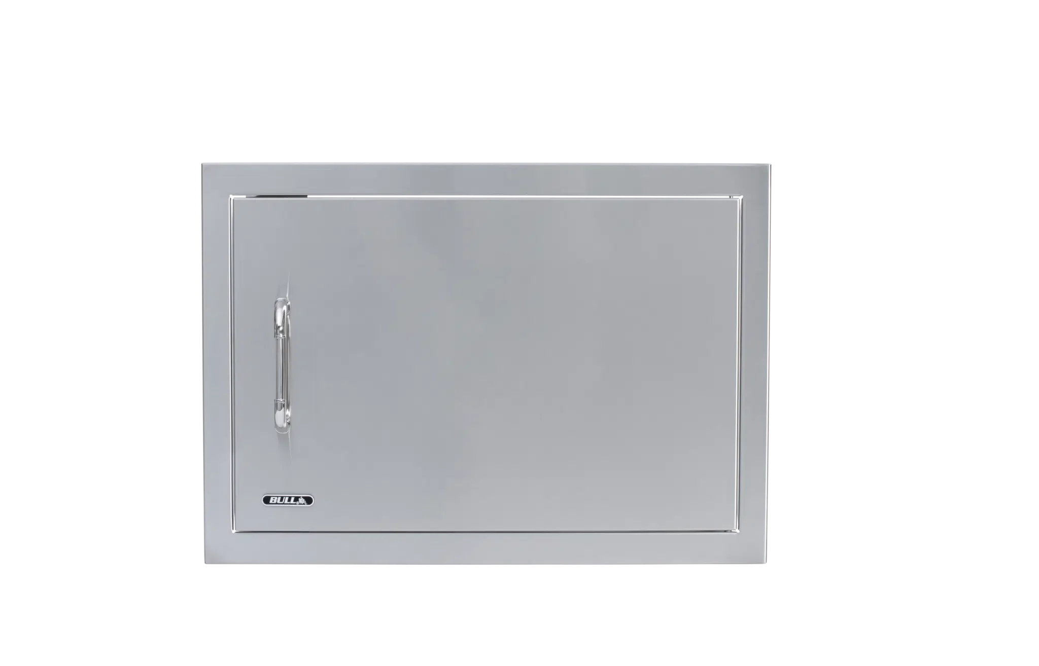 Stainless Steel Horizontal Door with Reveal Center View