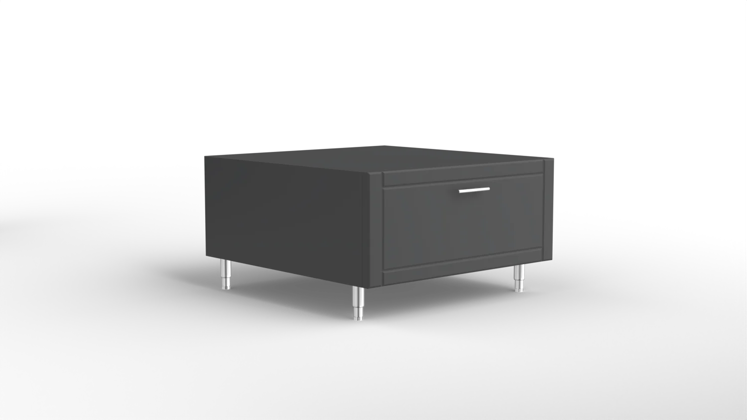 Kamado Ceramic Grill Base Cabinet with Drawer Charcoal