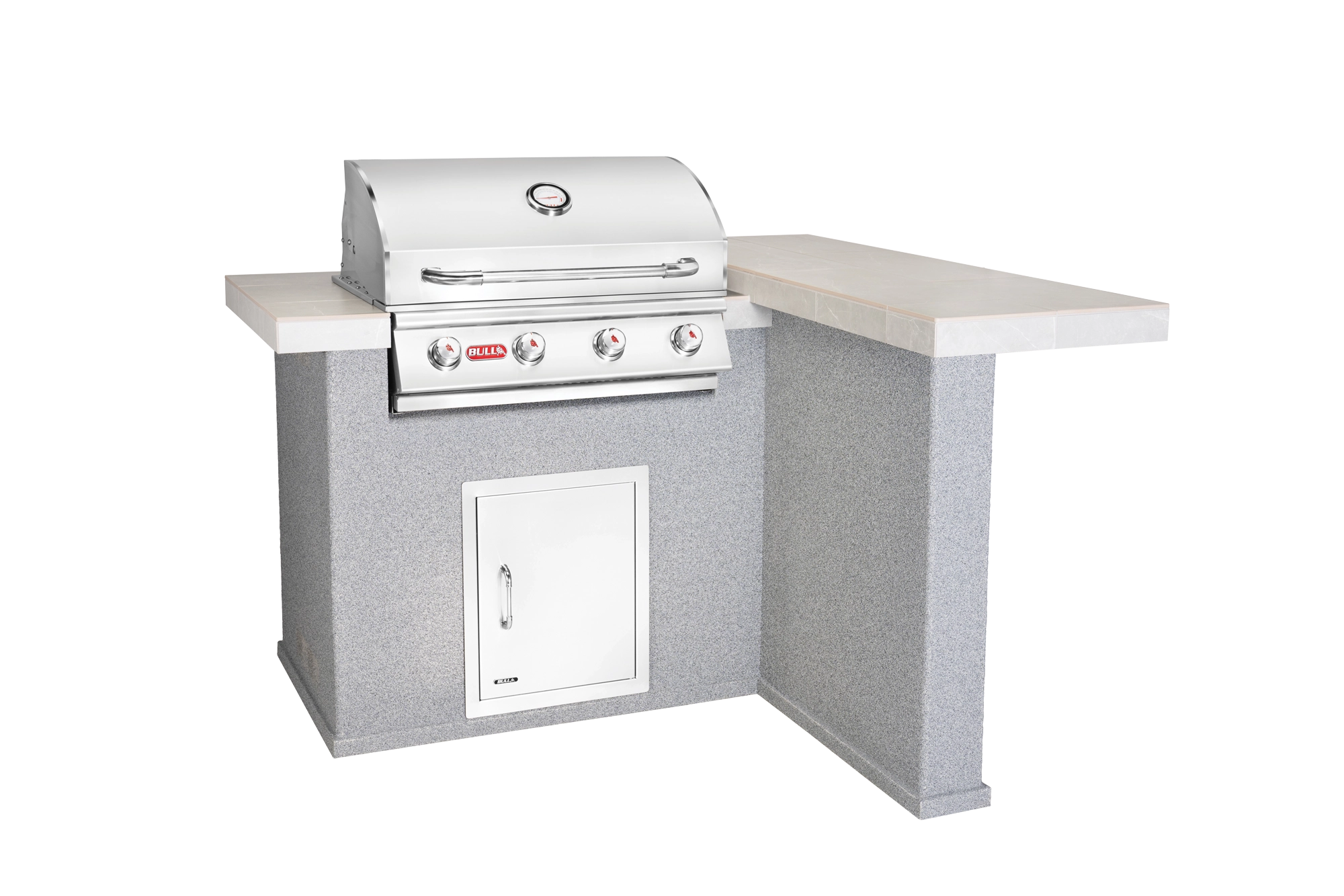 Patio Q Outdoor Island Kitchen & Grill Closed