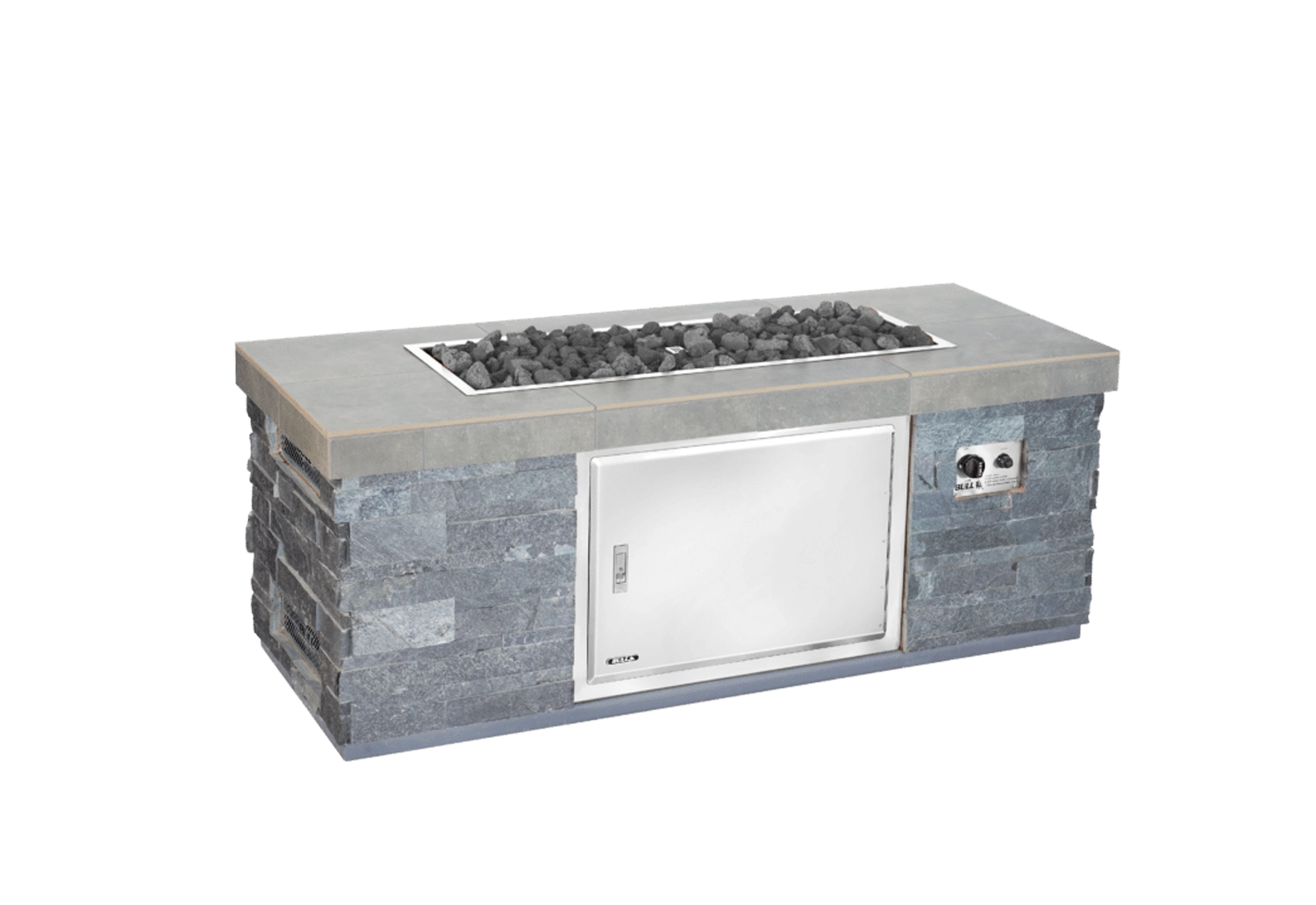 High Profile Slim Rectangle Fire Pit