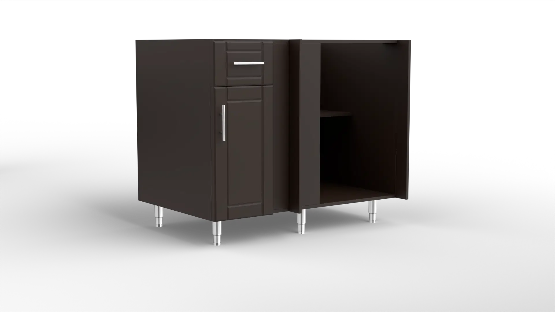 42 Inch Base with Blind Corner For Left Return Hearthstone