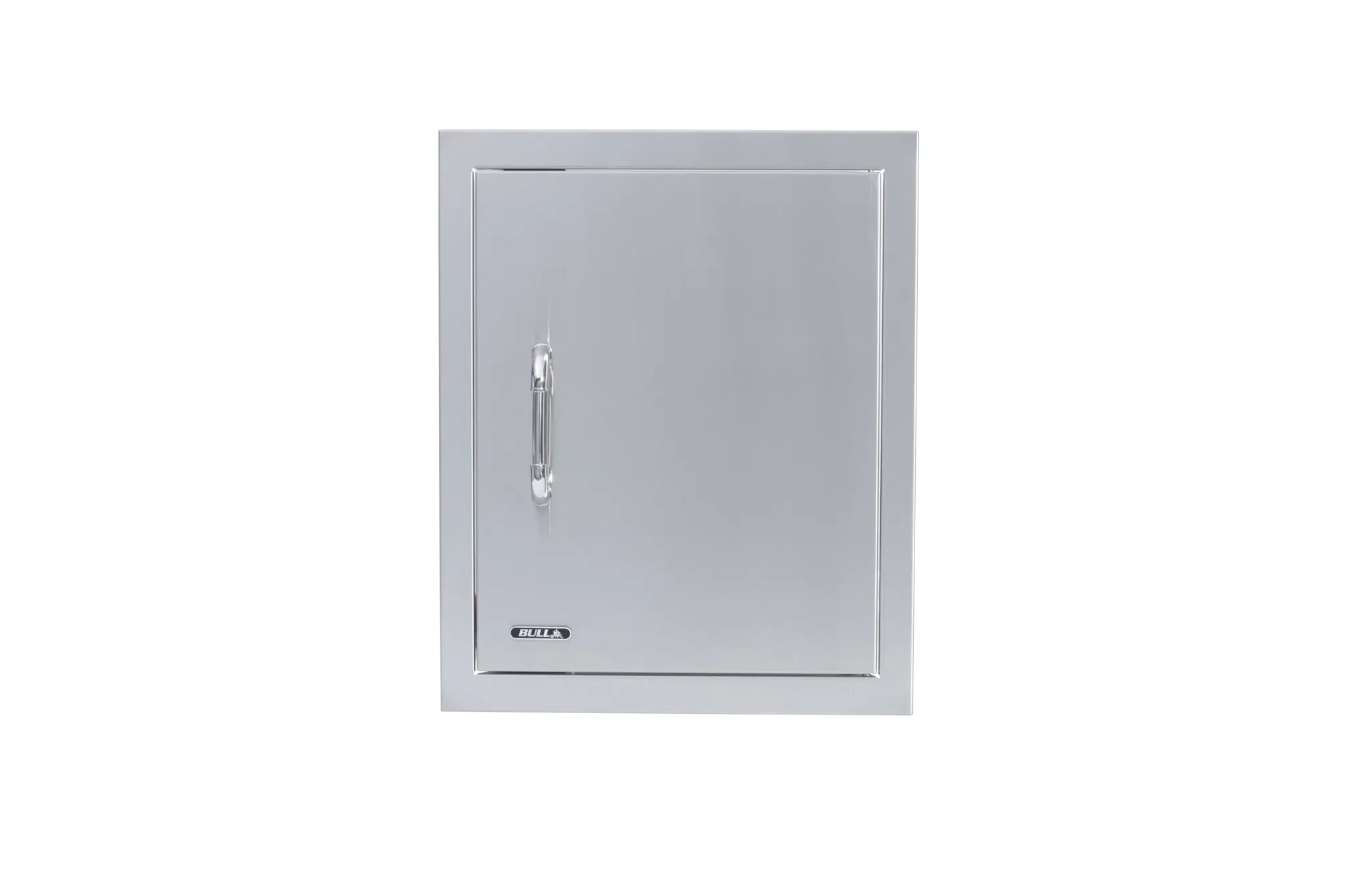 Vertical Stainless-Steel Access Door Right Swing with Reveal Center