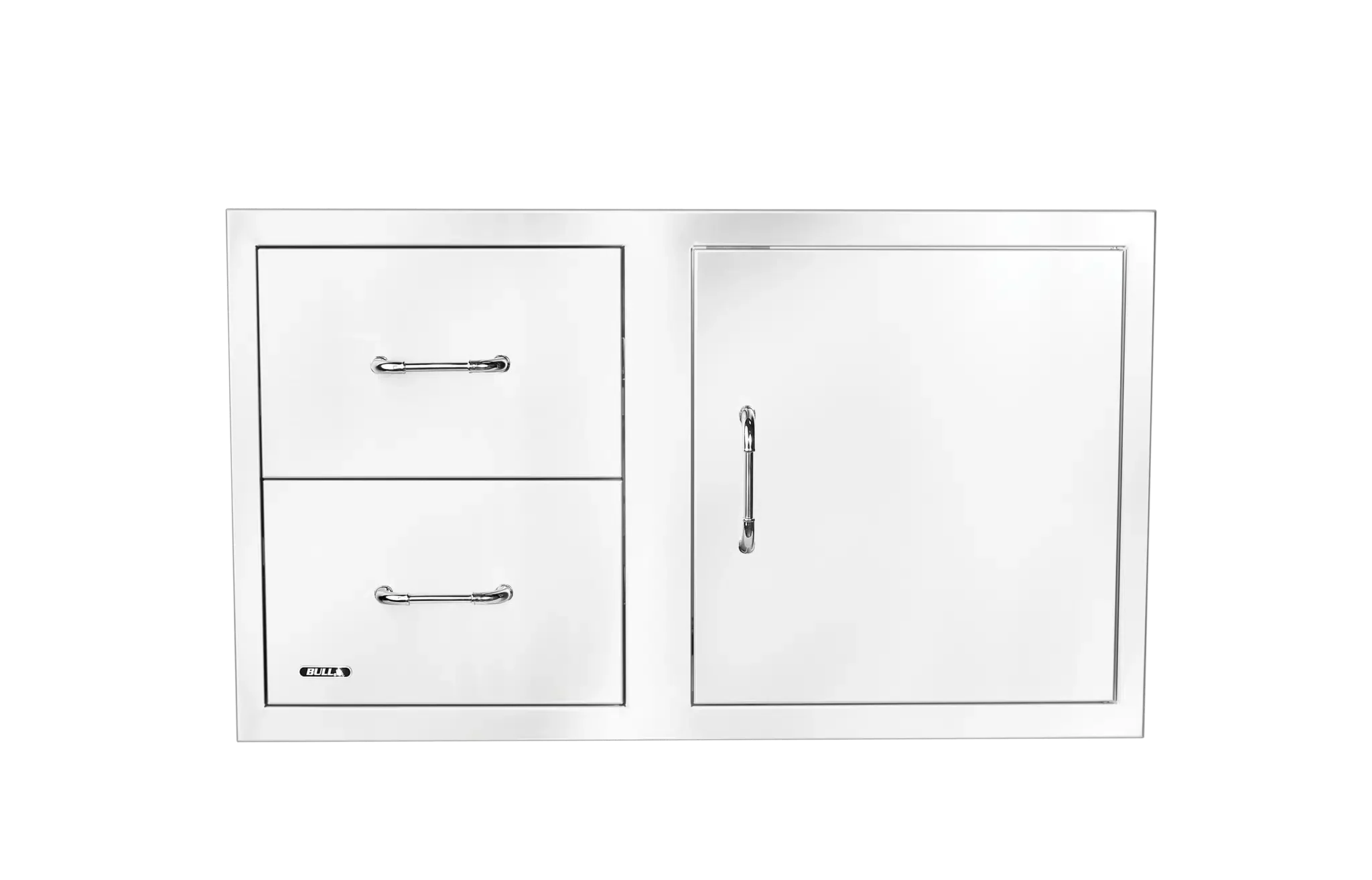 Reversible 30” Stainless-steel Door/Drawer Combo with Reveal Center View
