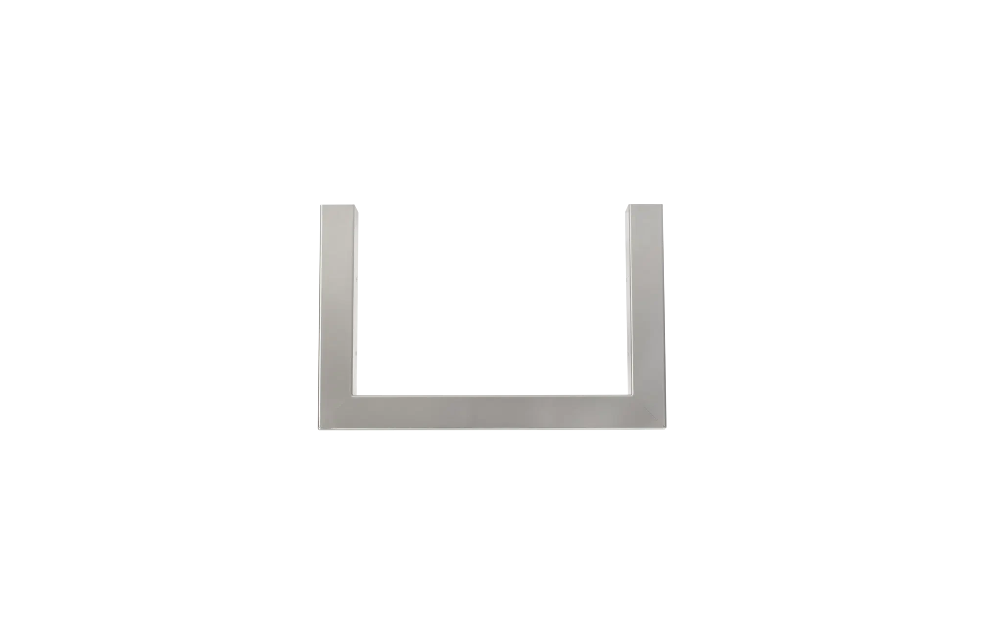 Stainless Steel Finishing Frame – Double Side Burner with Reveal