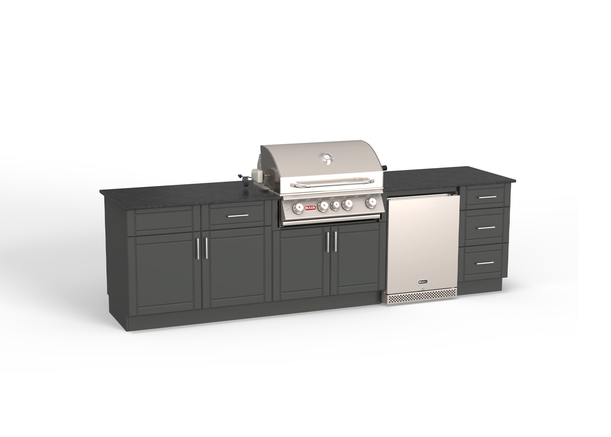 Charleston 10 ft Kitchen Charcoal