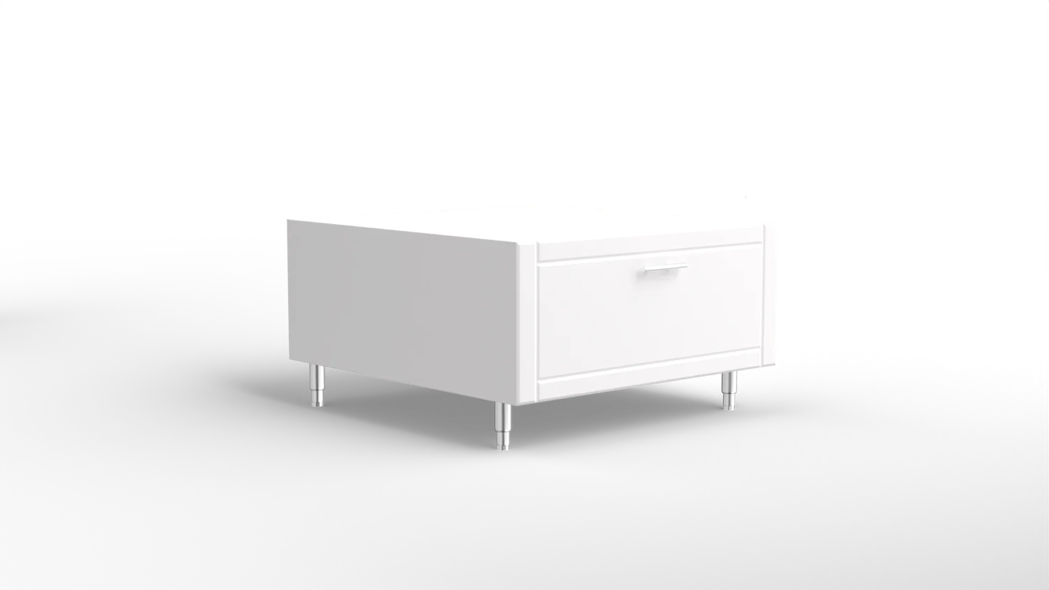 Kamado Ceramic Grill Base Cabinet with Drawer Dove