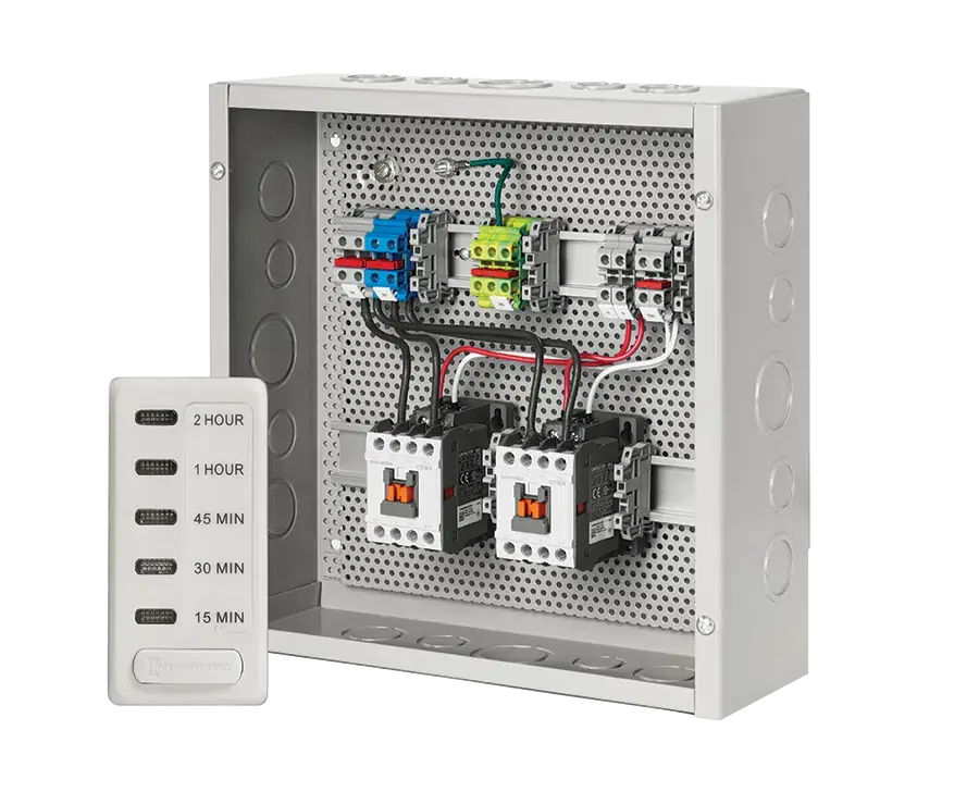 Contactor Panel with Digital Timer