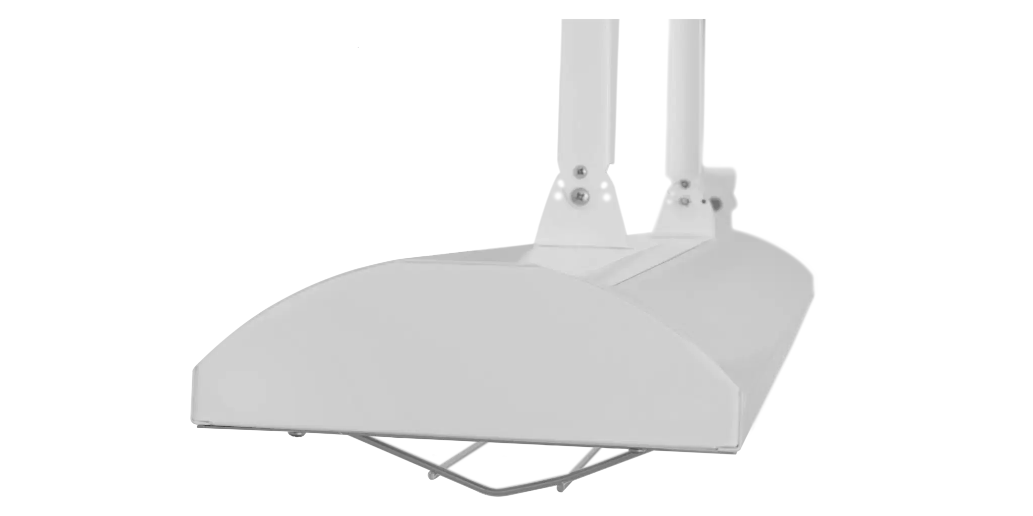 Drop Pole Heater Mounts Side View