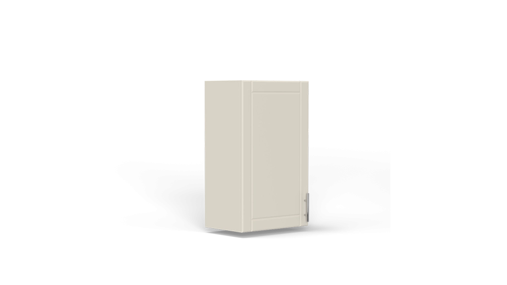 18 Inch Above Counter Wall Mount Cabinet Left Hinge Dune