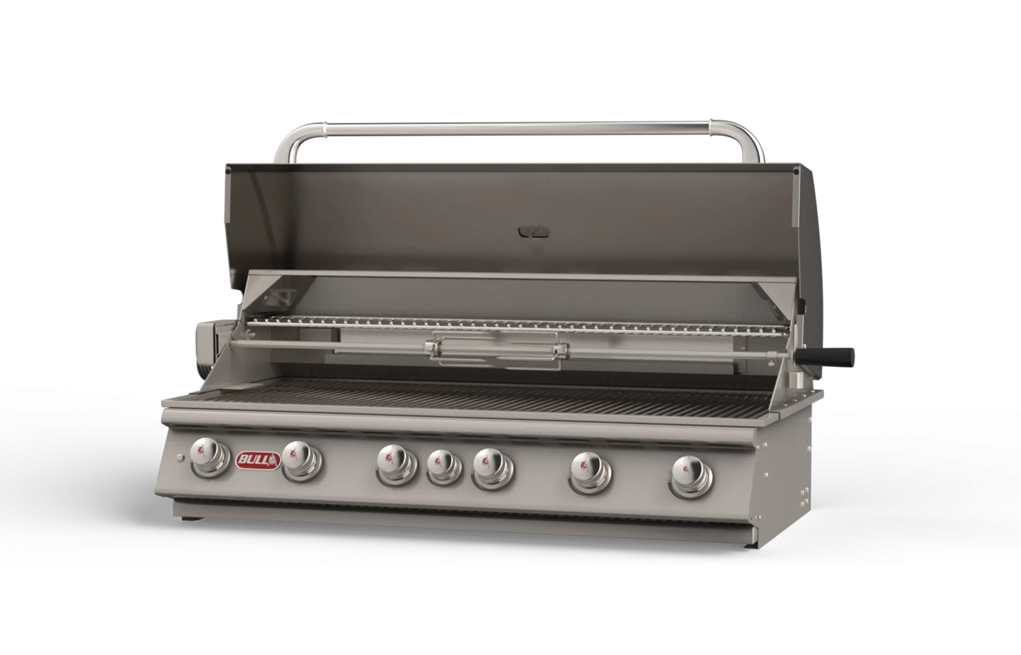 Diablo – Stainless Steel Built-in Gas Barbecue Grill Right Side Open