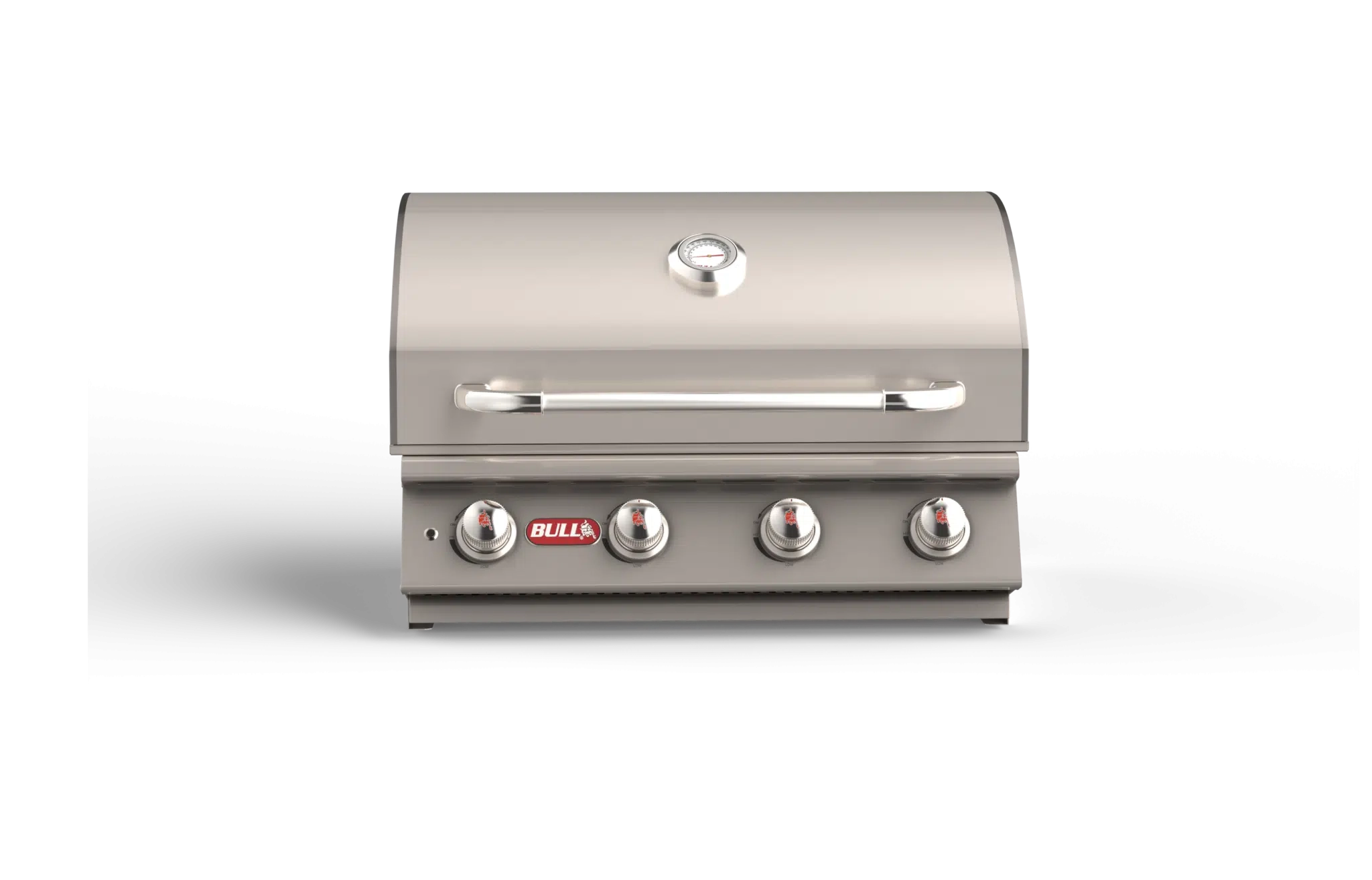 Lonestar – Stainless Steel 30” Gas Grill Head Front View Closed