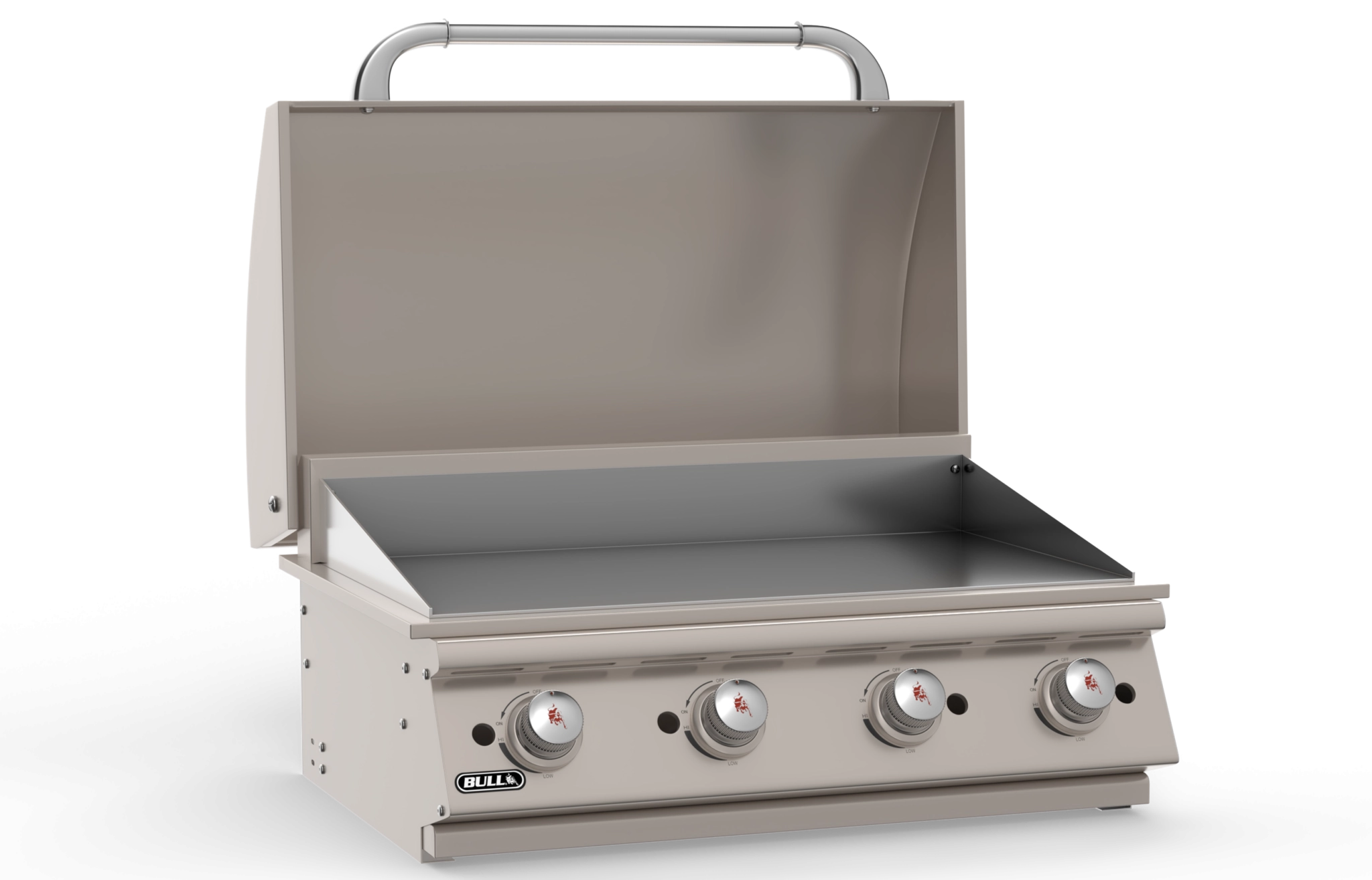 30 Inch Commercial Style Griddle Head for Outdoor Kitchen Left Side Open