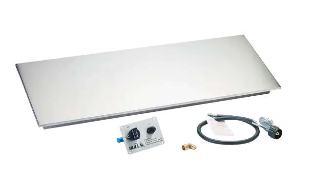 Bull Rectangle Fire Pit H-Burner Kit