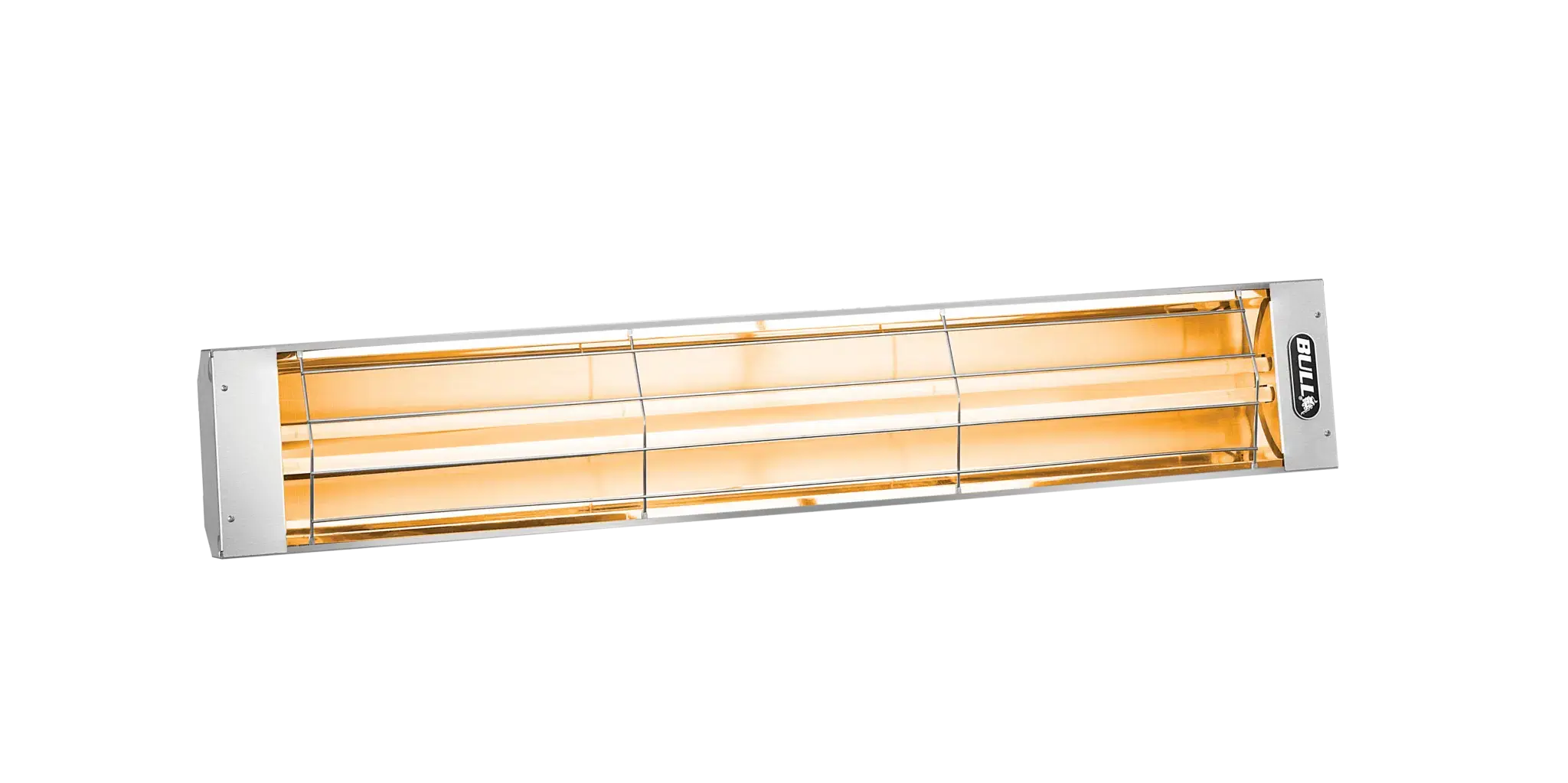 Bull Power Warm 48” 5000-watt Infrared Dual Mount Outdoor Heater On