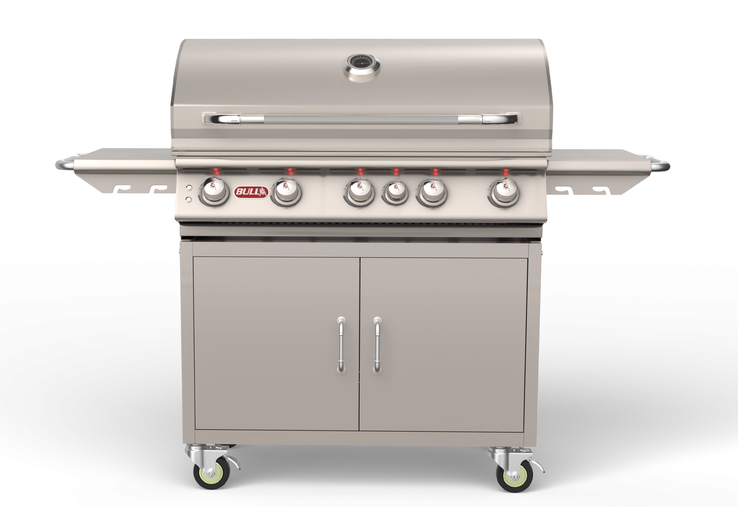 Bull Brahma 38" 5-Burner Built-In Gas Grill Cart