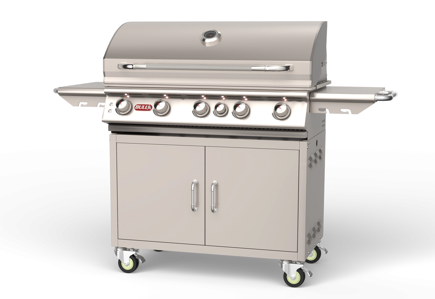 Bull Brahma 38" 5-Burner Built-In Gas Grill Cart