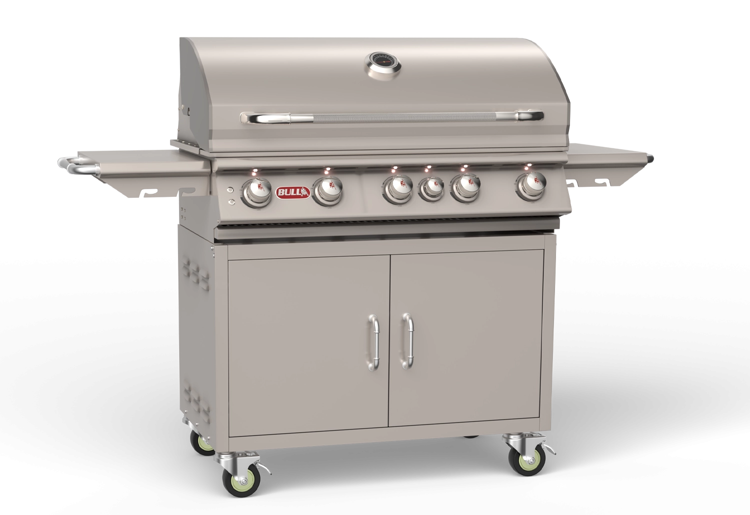 Bull Brahma 38" 5-Burner Built-In Gas Grill Cart