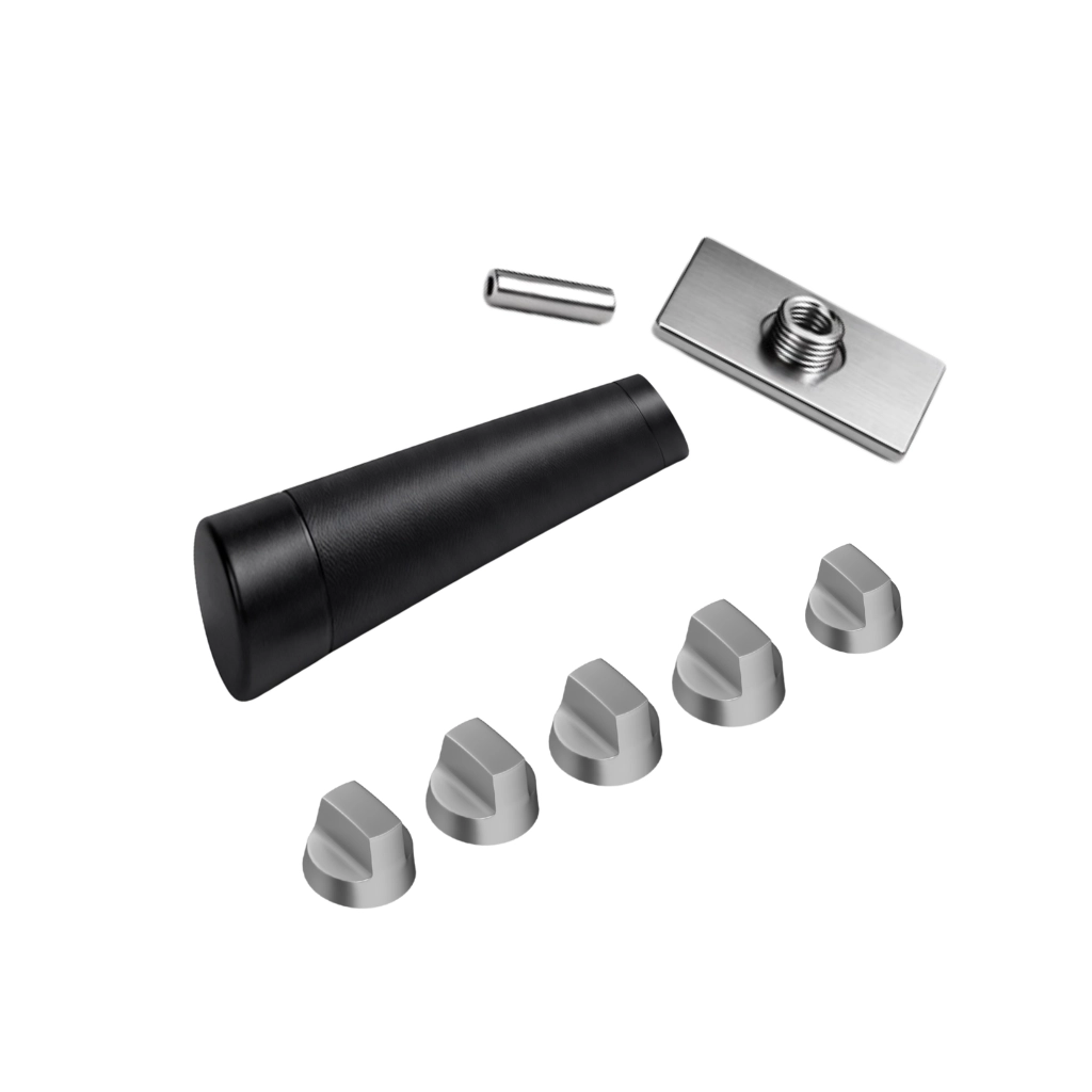 ADA Grill Handle and Mount with Back Burner