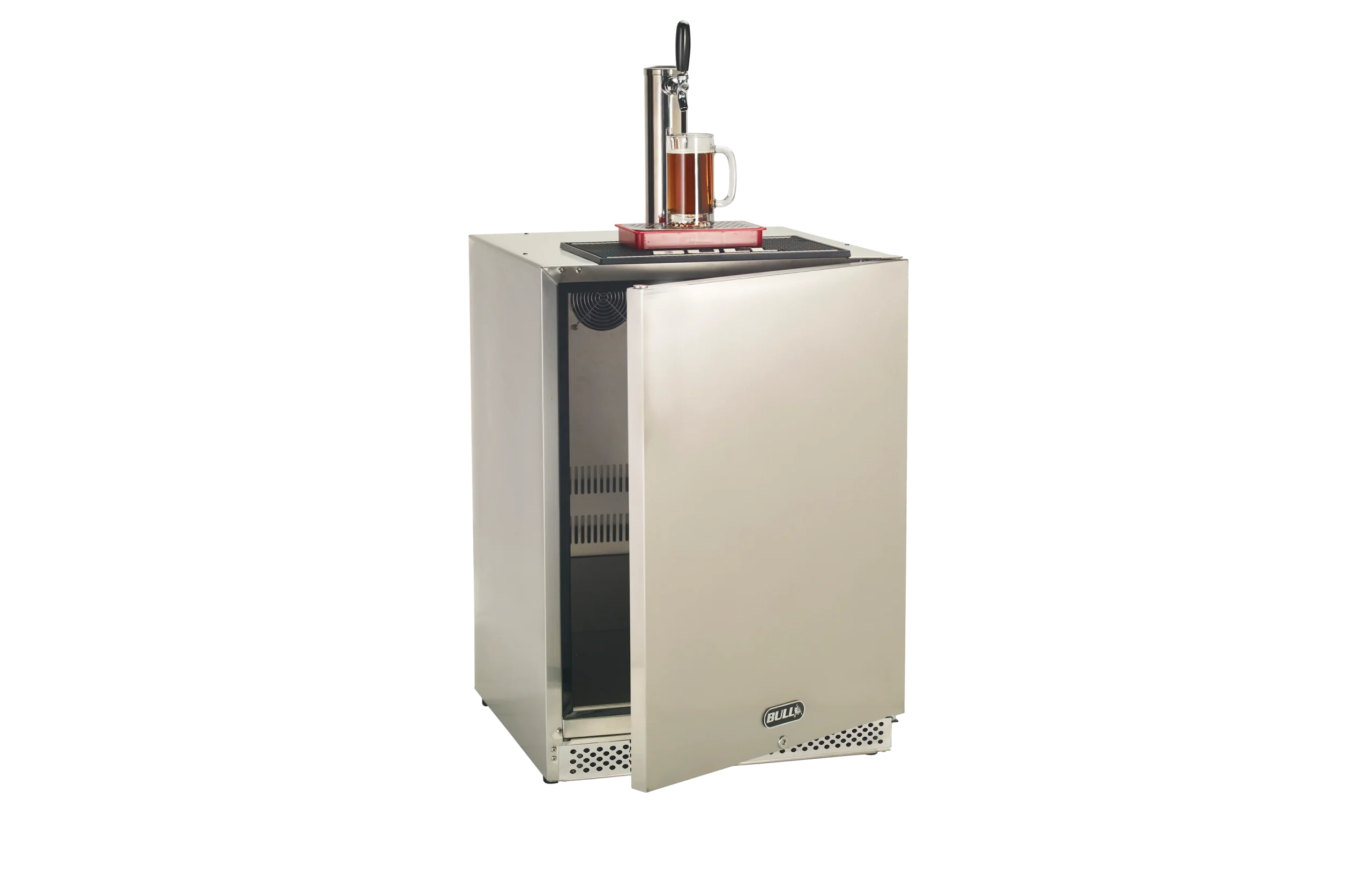 Kegerator Open
