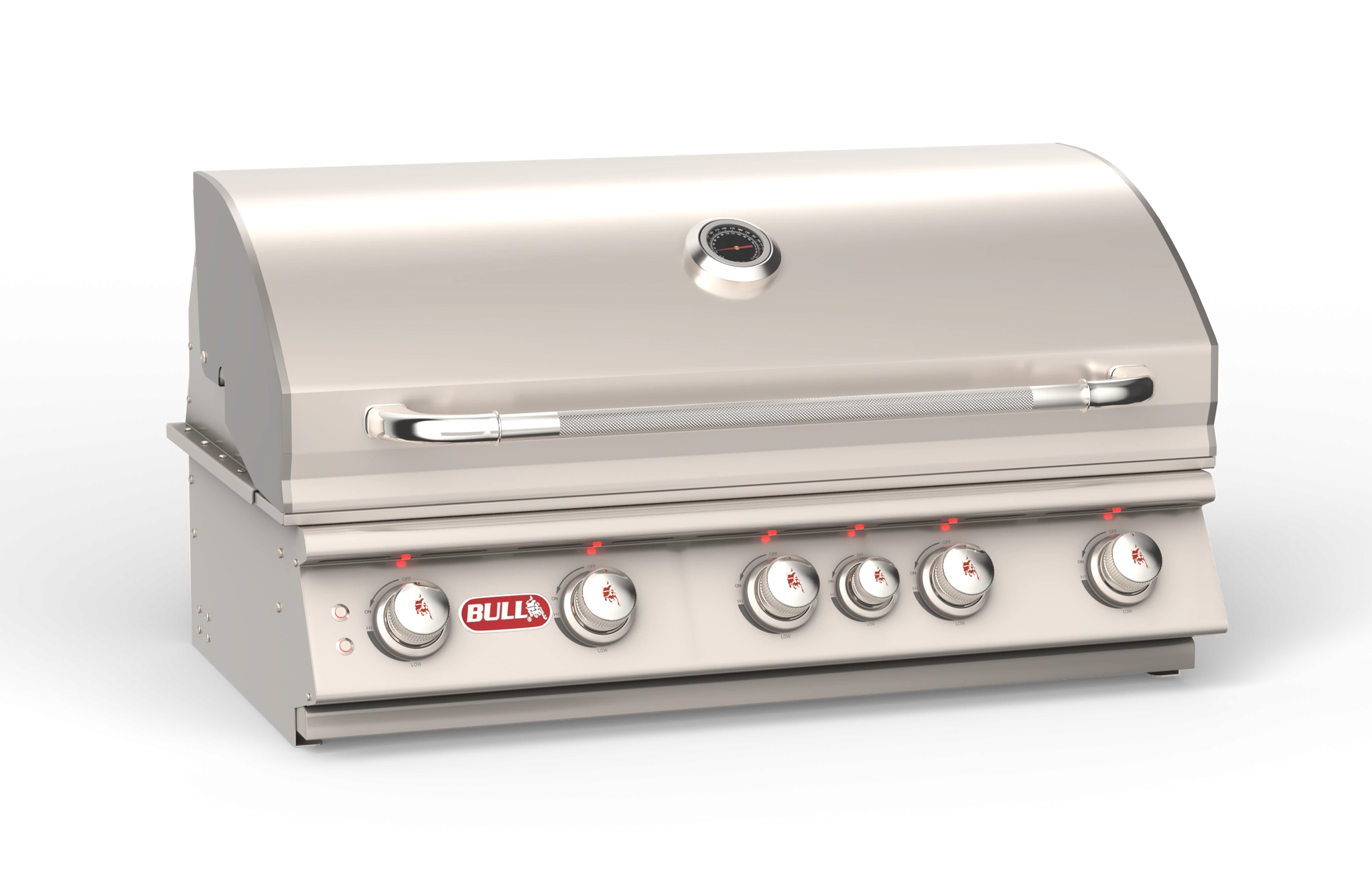 Bull Brahma 38" 5-Burner Built-In Gas Grill Head
