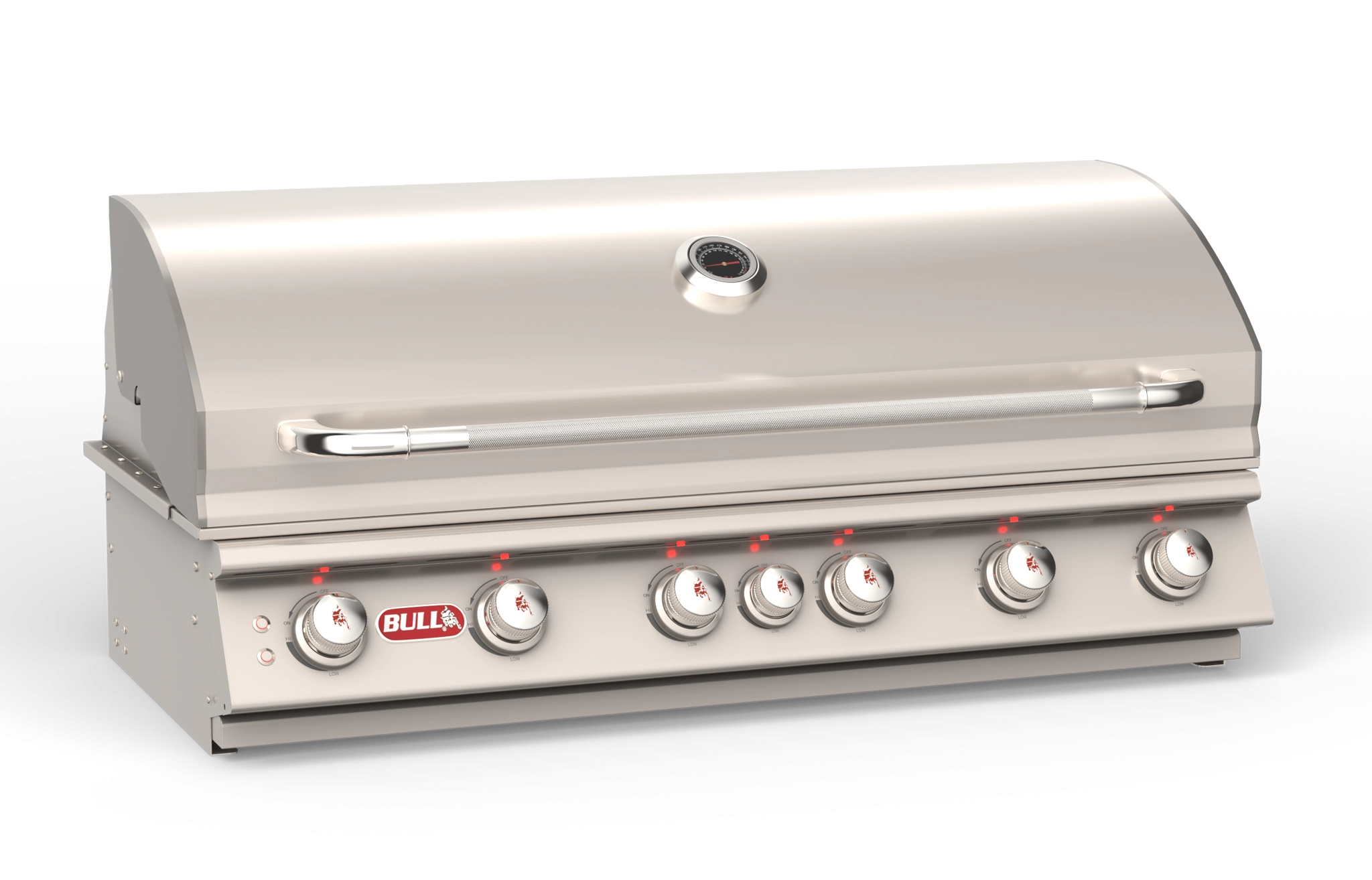 Bull Diablo 46" 6-Burner Built-In Gas Grill Head
