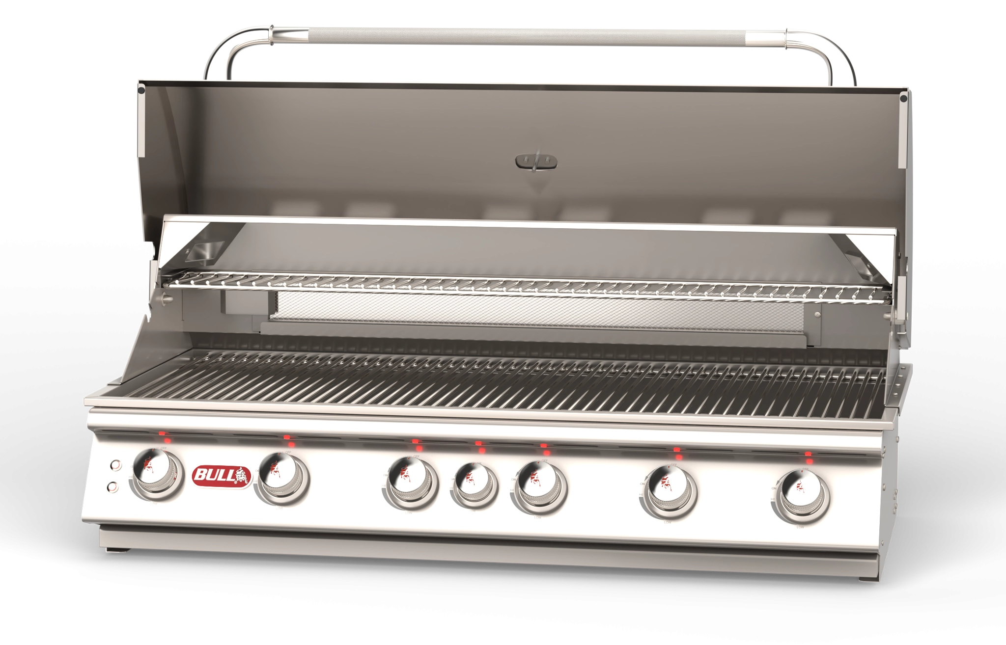 Bull Diablo 46" 6-Burner Built-In Gas Grill Head