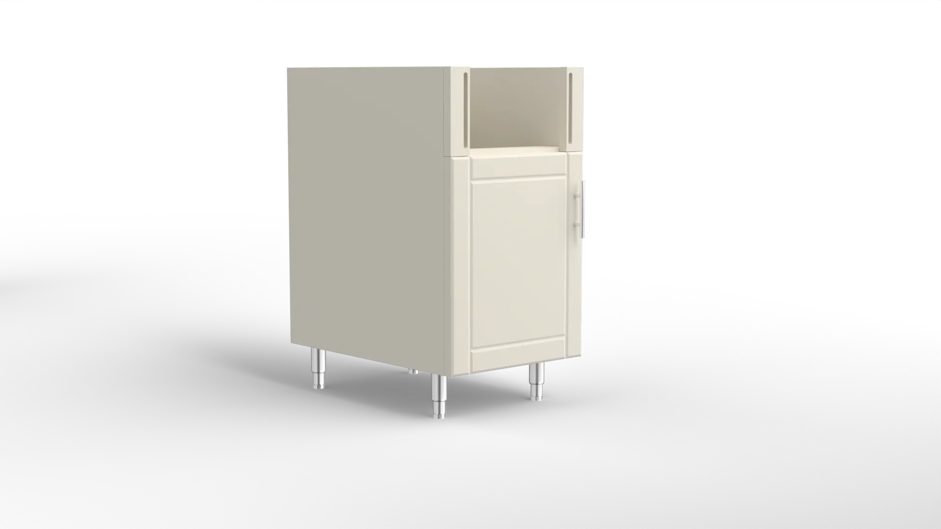 18 Inch Base Cabinet For Bull Slide-In Side Burner Dove