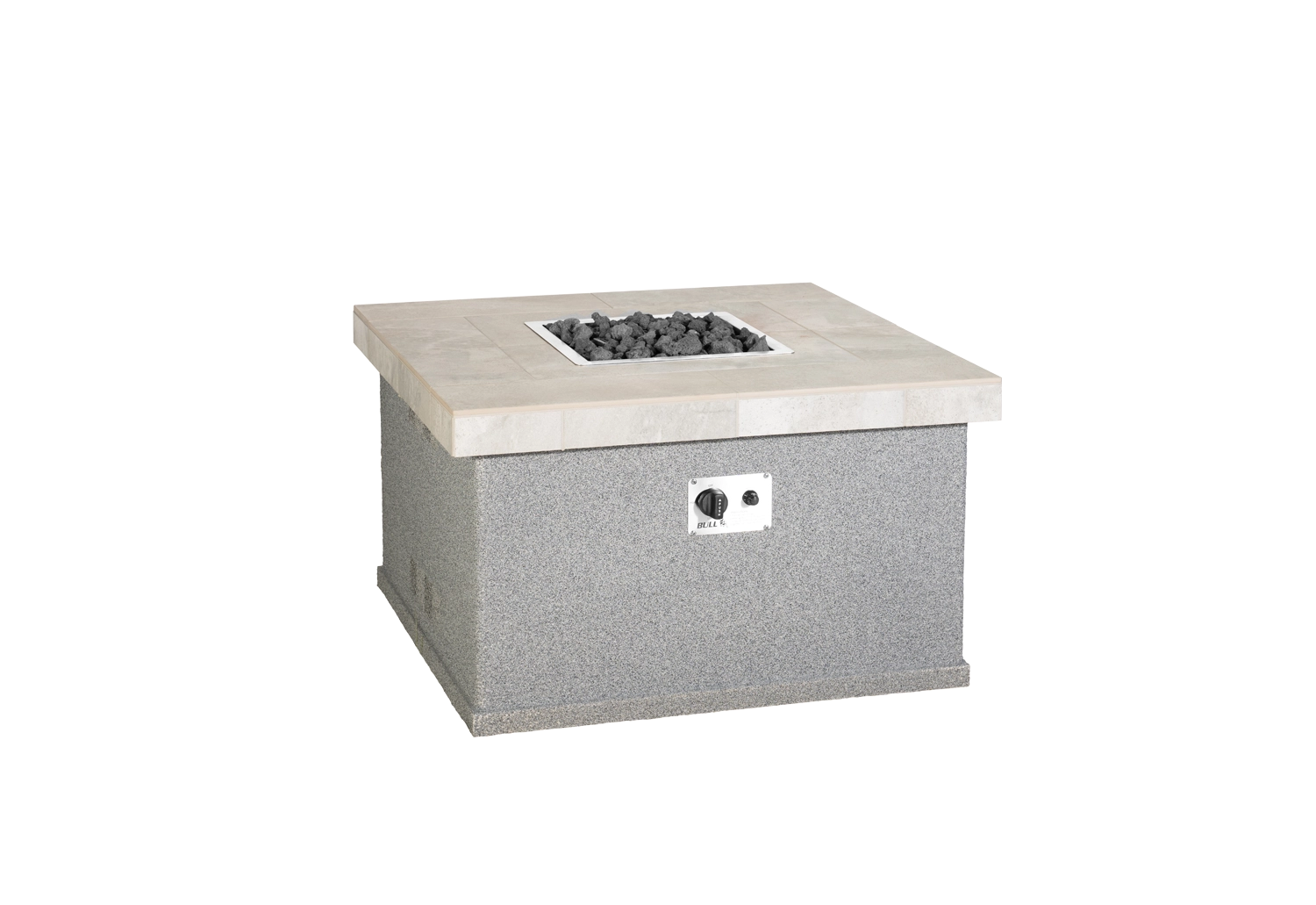 Small Square Fire Pit Front View
