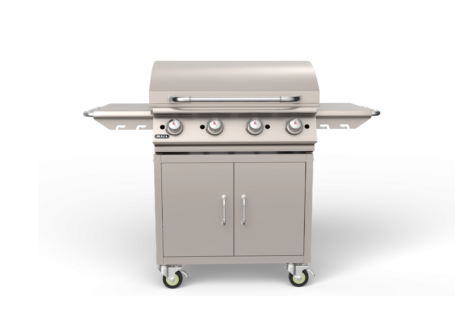 30 Inch Commercial Style Griddle Cart Center Closed View