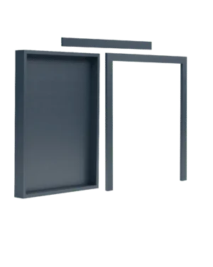 REFRIGERATOR REAR PANEL & FILLER STRIP