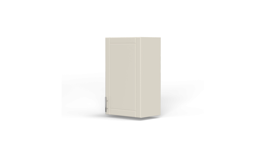18 Inch Above Counter Wall Mount Cabinet Right Hinge Dune