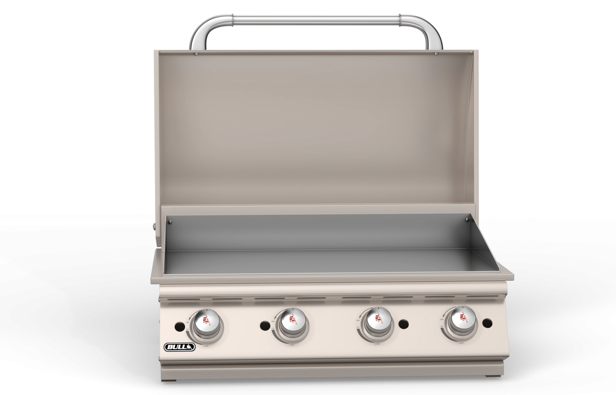 30 Inch Commercial Style Griddle Head for Outdoor Kitchen Open Left